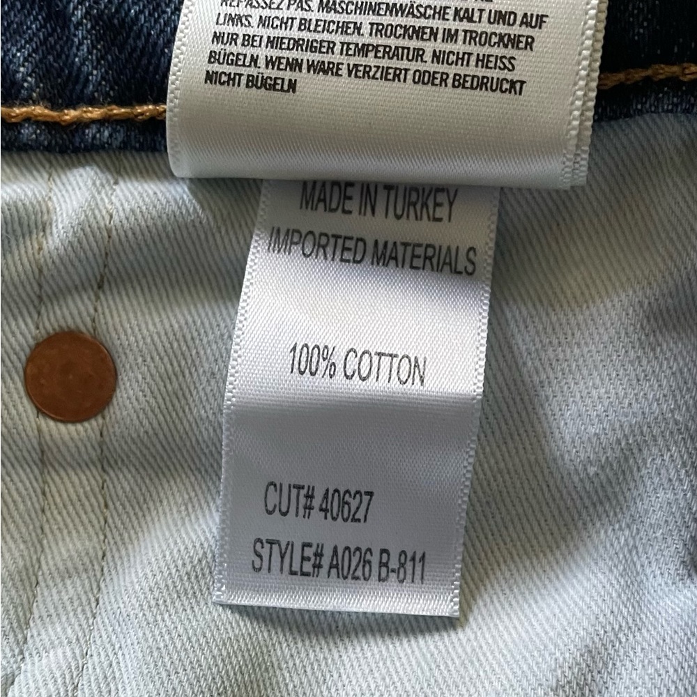 AGOLDE denim Parker shorts Size 25 - Picture 6 of 7